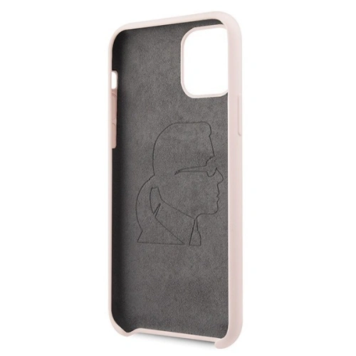 Kup Karl Lagerfeld KLHCN61SLFKPI iPhone 11 hardcase světle růžový/light pink Silicone Iconic - KLD156PNK - {ean13} - Sklep Home Screen