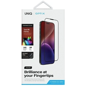 Kup Edzett üveg UNIQ Optix Vivid Apple iPhone 15 Plus átlátszó - UNIQ1146 - {ean13} - Sklep Home Screen