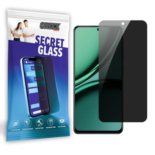 Matowe szkło prywatyzujące GrizzGlass SecretGlass do Realme Narzo 70x