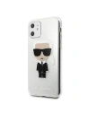 Kup Karl Lagerfeld KLHCN61TPUTRIKSL iPhone 11 argintiu/silver Glitter Ikonik Karl - KLD157SLV - {ean13} - Sklep Home Screen