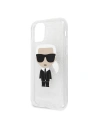 Kup Karl Lagerfeld KLHCN61TPUTRIKSL iPhone 11 srebrny/silver Glitter Ikonik Karl - KLD157SLV - {ean13} - Sklep Home Screen