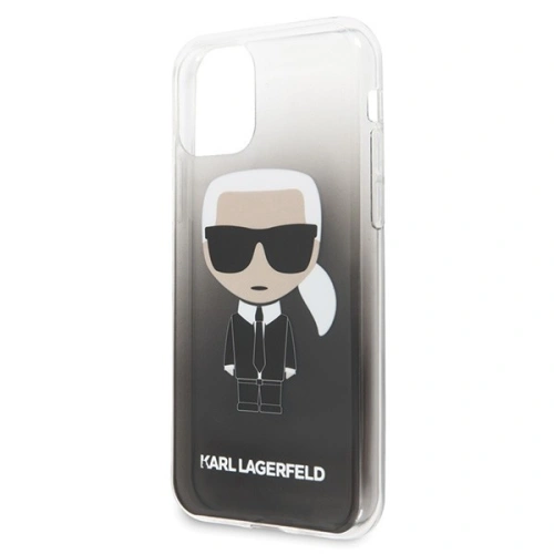 Kup Karl Lagerfeld KLHCN61TRDFKBK iPhone 11 schwarz/schwarz Gradient Ikonik Karl - KLD158BLK - {ean13} - Sklep Home Screen