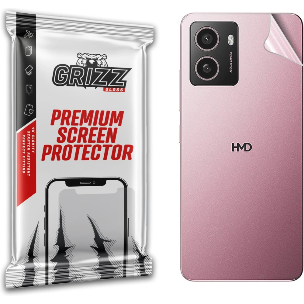 Folia na tył GrizzGlass SatinSkin do HMD Pulse
