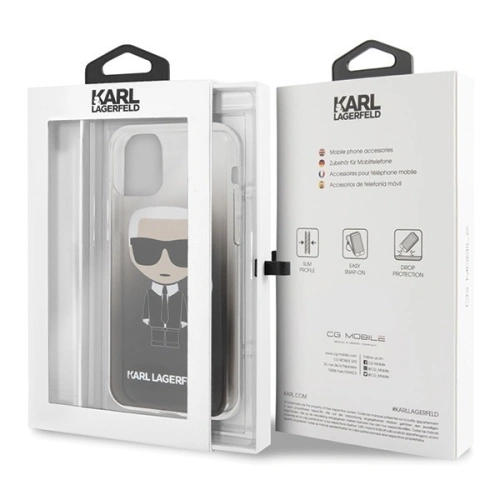 Kup Karl Lagerfeld KLHCN61TRDFKBK iPhone 11 schwarz/schwarz Gradient Ikonik Karl - KLD158BLK - {ean13} - Sklep Home Screen