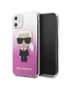 Karl Lagerfeld KLHCN61TRDFKPI iPhone 11 pink Gradient Ikonik Karl
