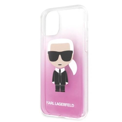 Kup Karl Lagerfeld KLHCN61TRDFKPI iPhone 11 różowy/pink Gradient Ikonik Karl - KLD159PNK - {ean13} - Sklep Home Screen