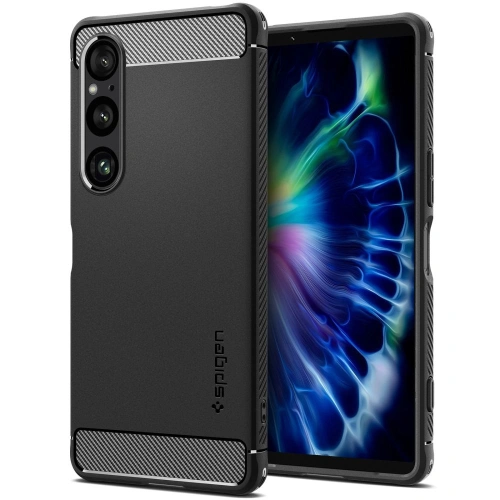 Kup Etui Spigen Rugged Armor Sony Xperia 1 VI Matt Fekete - SPN3405 - {ean13} - Sklep Home Screen