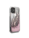 Kup Karl Lagerfeld KLHCN61TRKSRG iPhone 11 roz pink-aurie/rose gold Glitter Signature - KLD161RS - {ean13} - Sklep Home Screen