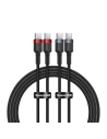 Kabel Baseus Cafule USB-C / USB-C 100W 1m [2 PACK] 