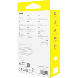 Buy Baseus Cafule cable USB-C / USB-C 100W 1m [2 PACK] - BSU4887 - {ean13} - Home Screen Store Europe