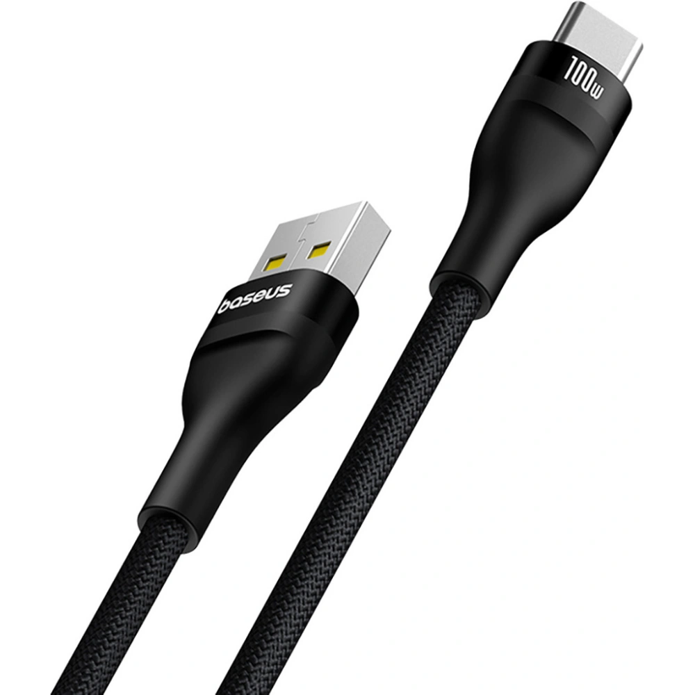 Kabel Baseus Flash 2 USB-A / USB-C 100W 2m czarny