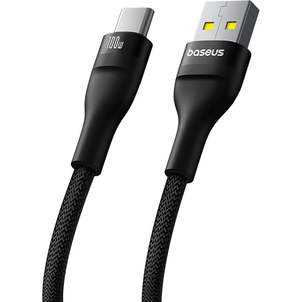 Kabel Baseus Flash 2 USB-A / USB-C 100W 2m czarny