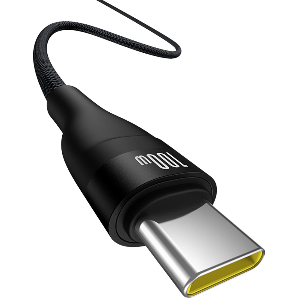 Kabel Baseus Flash 2 USB-A / USB-C 100W 2m czarny