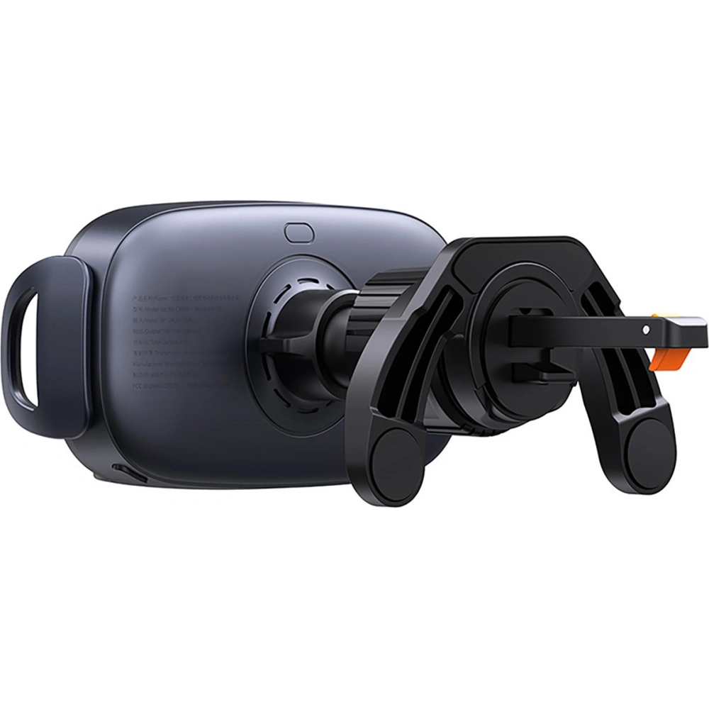 Uchwyt samochodowy do kratki z ładowarką indukcyjną Baseus LightChaser BS-CM029 15W czarny