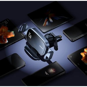 Kup Următorul suport auto pentru grilaj cu încărcător inductiv Baseus LightChaser BS-CM029 15W negru - BSU4889 - {ean13} - Sklep Home Screen
