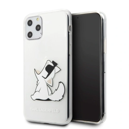 Kup Karl Lagerfeld KLHCN65CFNRC iPhone 11 Pro Max Hartschale transparent Choupette Fun - KLD162CL - {ean13} - Sklep Home Screen