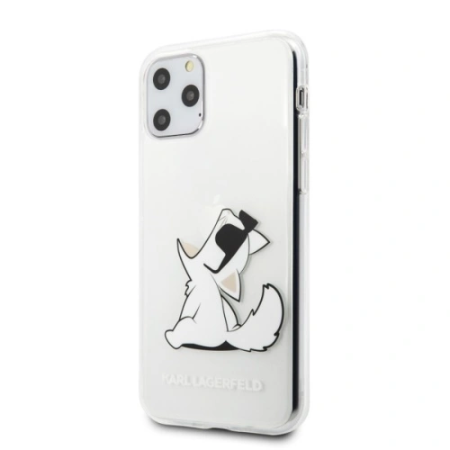Kup Karl Lagerfeld KLHCN65CFNRC iPhone 11 Pro Max Hartschale transparent Choupette Fun - KLD162CL - {ean13} - Sklep Home Screen