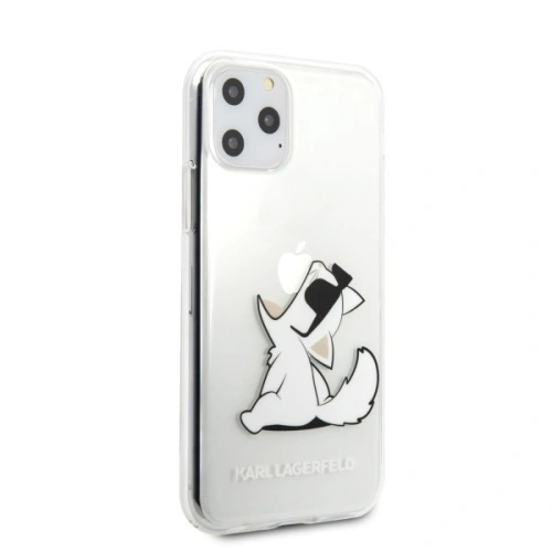 Kup Karl Lagerfeld KLHCN65CFNRC iPhone 11 Pro Max Hartschale transparent Choupette Fun - KLD162CL - {ean13} - Sklep Home Screen