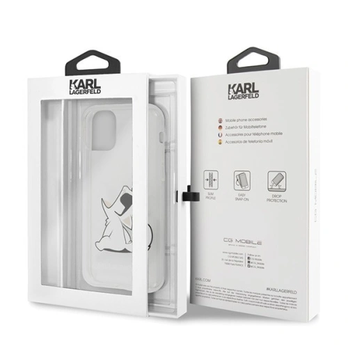 Kup Karl Lagerfeld KLHCN65CFNRC hardcase transparent pentru iPhone 11 Pro Max Choupette Fun - KLD162CL - {ean13} - Sklep Home Screen