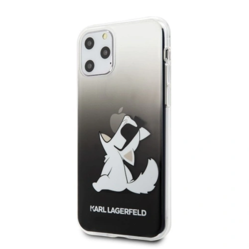 Buy Karl Lagerfeld KLHCN65CFNRCBK iPhone 11 Pro Max hardcase black Choupette Fun - KLD163BLK - {ean13} - Home Screen Store Europe