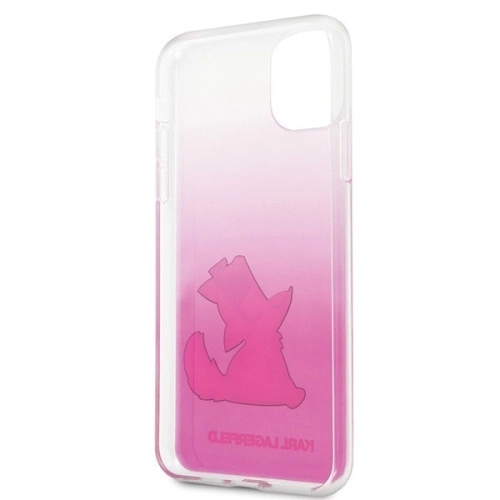 Kup Karl Lagerfeld KLHCN65CFNRCPI iPhone 11 Pro Max hardcase różowy/pink Choupette Fun - KLD164PNK - {ean13} - Sklep Home Screen