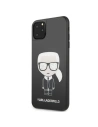 Kup Karl Lagerfeld KLHCN65DLFKBK iPhone 11 Pro Max negru/black hard case Iconic Karl Glitter - KLD165BLK - {ean13} - Sklep Home Screen