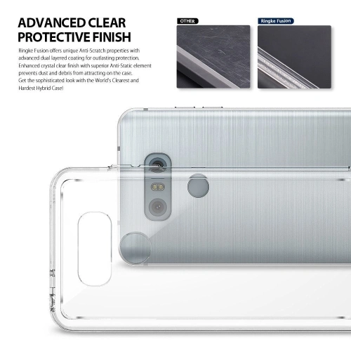 Etui Ringke Fusion LG G6 Crystal View