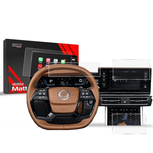 Kup GrizzGlass CarDisplay Protection folie mată pentru SsangYoung Torres 9" 2023-2024 [3in1] - GRZ9619 - {ean13} - Sklep Home Screen