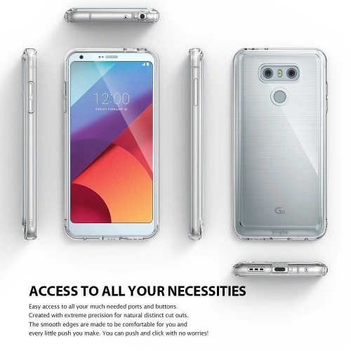 Etui Ringke Fusion LG G6 Crystal View