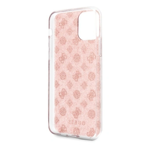 Kup Etui Guess GUHCN61TPERG Apple iPhone 11 roz/roz hard case 4G Peony Glitter - GUE241PNK - {ean13} - Sklep Home Screen