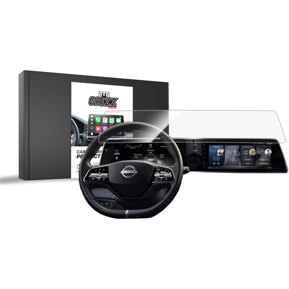 Folia ceramiczna GrizzGlass CarDisplay Protection do Nissan Ariya 12,3" 2024-2025