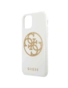 Kup Guess Apple Tasche GUHCN61TPUWHGLG iPhone 11 weiß/weiß Hartschale Glitter 4G Circle Logo - GUE243WHT - {ean13} - Sklep Home Screen