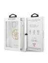 Kup Guess Apple Tasche GUHCN61TPUWHGLG iPhone 11 weiß/weiß Hartschale Glitter 4G Circle Logo - GUE243WHT - {ean13} - Sklep Home Screen