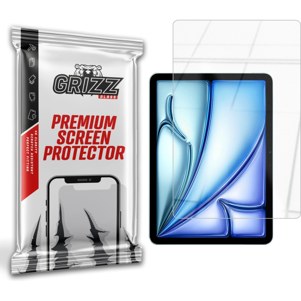 Szkło hybrydowe GrizzGlass HybridGlass do Apple iPad Air 11" 2024 (6. generacji)