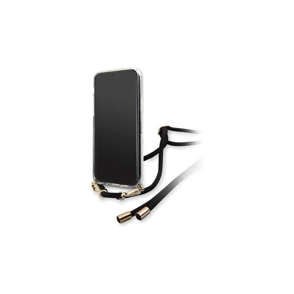 Etui Guess GUHCN61WO4GBK Apple iPhone 11 czarny/black hard case 4G Gradient