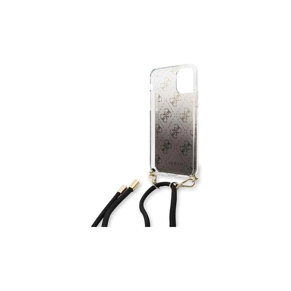 Etui Guess GUHCN61WO4GBK Apple iPhone 11 czarny/black hard case 4G Gradient