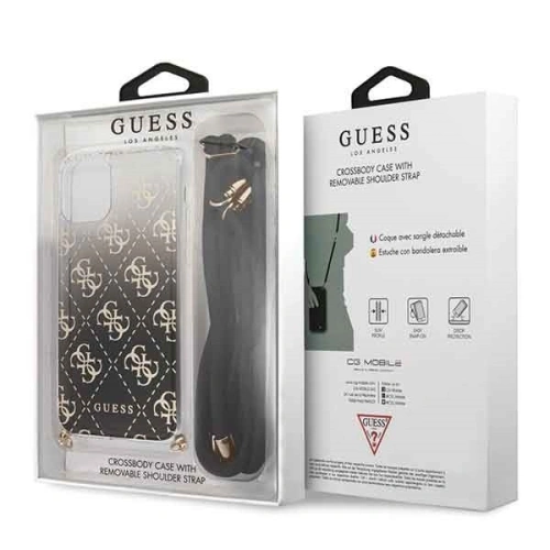 Kup Etui Guess GUHCN61WO4GBK Apple iPhone 11 černé/black hard case 4G Gradient - GUE245BLK - {ean13} - Sklep Home Screen