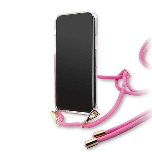 Kup Etui Guess GUHCN61WO4GPI Apple iPhone 11 rózsaszín/pink kemény tok 4G Gradient - GUE246PNK - {ean13} - Sklep Home Screen