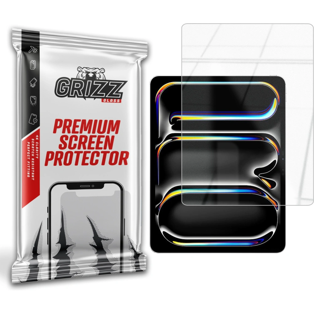 Szkło hybrydowe GrizzGlass HybridGlass do Apple iPad Pro 13" 2024 (7. generacji)
