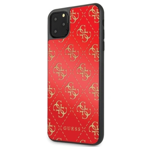 Kup Guess Apple Tasche GUHCN654GGPRE iPhone 11 Pro Max rot/rot Hartschale 4G Double Layer Glitter - GUE248RED - {ean13} - Sklep Home Screen
