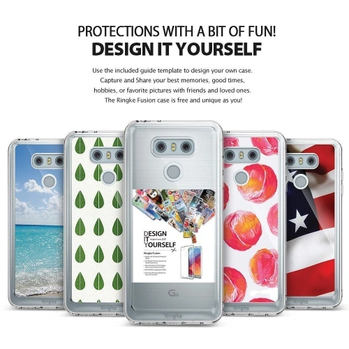 Etui Ringke Fusion LG G6 Crystal View
