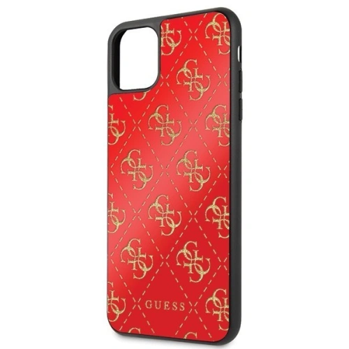 Kup Guess Apple Tasche GUHCN654GGPRE iPhone 11 Pro Max rot/rot Hartschale 4G Double Layer Glitter - GUE248RED - {ean13} - Sklep Home Screen