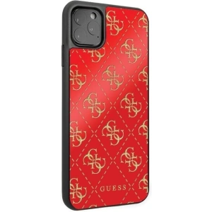 Buy Guess GUHCN654GGPRE iPhone 11 Pro Max red hard case 4G Double Layer Glitter - GUE248RED - {ean13} - Home Screen Store Europe