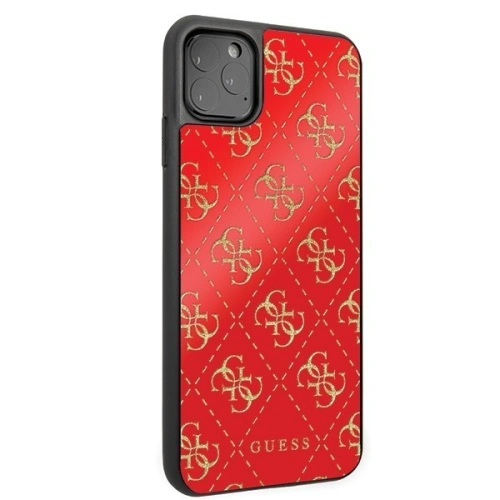 Kup Guess Apple Tasche GUHCN654GGPRE iPhone 11 Pro Max rot/rot Hartschale 4G Double Layer Glitter - GUE248RED - {ean13} - Sklep Home Screen