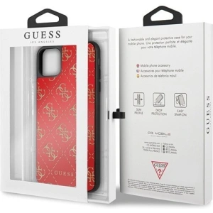 Buy Guess GUHCN654GGPRE iPhone 11 Pro Max red hard case 4G Double Layer Glitter - GUE248RED - {ean13} - Home Screen Store Europe