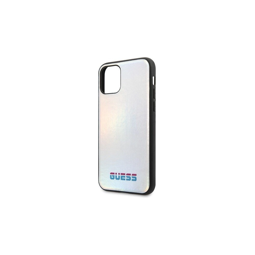 Etui Guess GUHCN65BLD Apple iPhone 11 Pro Max srebrny/silver hard case Iridescent
