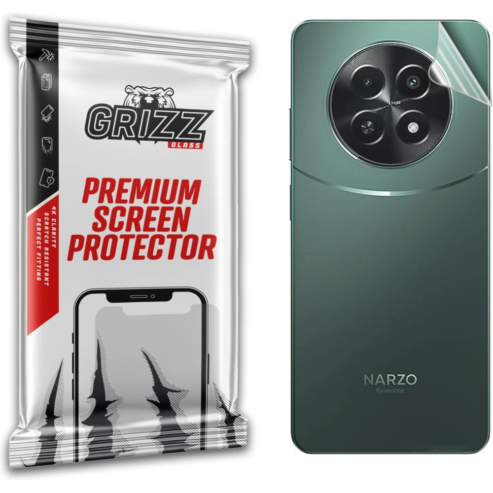 Folia na tył GrizzGlass SatinSkin do Realme Narzo 70x