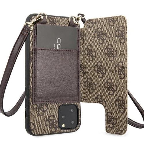 Kup Etui Guess GUHCN65CB4GB Apple iPhone 11 Pro Max hnědý/brown hard case 4G Crossbody - GUE250BR - {ean13} - Sklep Home Screen