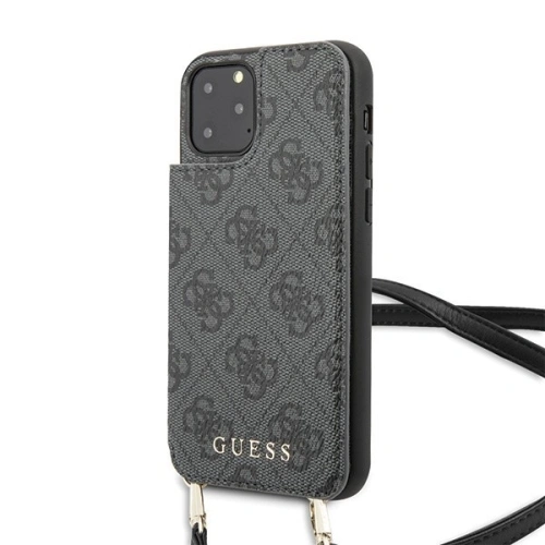 Kup Guess Apple Tasche GUHCN65CB4GG iPhone 11 Pro Max grau/grau Hartschale 4G Crossbody - GUE251GRY - {ean13} - Sklep Home Screen