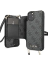 Kup Etui Guess GUHCN65CB4GG Apple iPhone 11 Pro Max gri/grey hard case 4G Crossbody - GUE251GRY - {ean13} - Sklep Home Screen